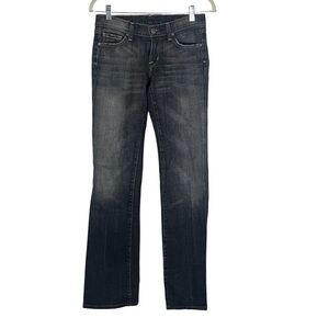 Citizens of Humanity Margo Low Waist Bootcut Jeans, Cordoba Black Gray Size 27